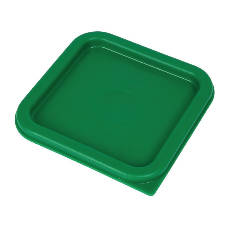 Cambro Camsquare deksel voor voedseldoos groen Cambro Camsquare deksel voor voedseldoos groen