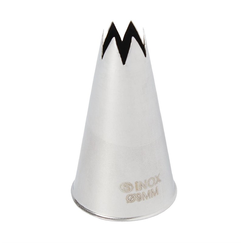 Schneider spuitmond gekarteld 9mm Schneider spuitmond gekarteld 9mm