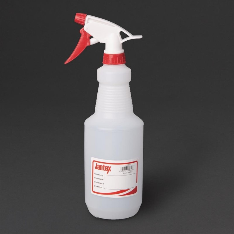 Jantex kleurcode sprayfles rood 750ml Jantex kleurcode sprayfles rood 750ml