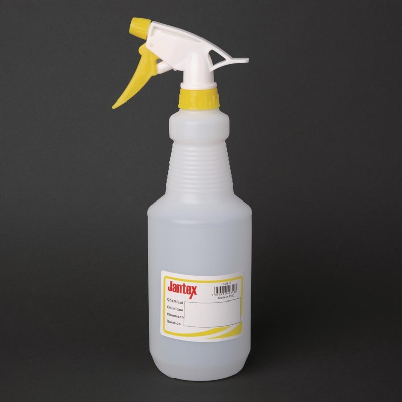 Jantex kleurcode sprayfles geel 750ml Jantex kleurcode sprayfles geel 750ml