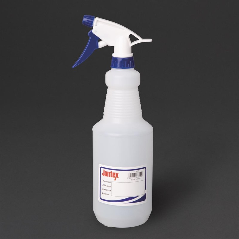 Jantex kleurcode sprayfles blauw 750ml Jantex kleurcode sprayfles blauw 750ml