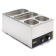 Buffalo RVS bain marie 20L met GN bakken Buffalo RVS bain marie 20L met GN bakken