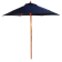 Bolero Cheltenham ronde parasol 2,5m blauw Bolero Cheltenham ronde parasol 2,5m blauw