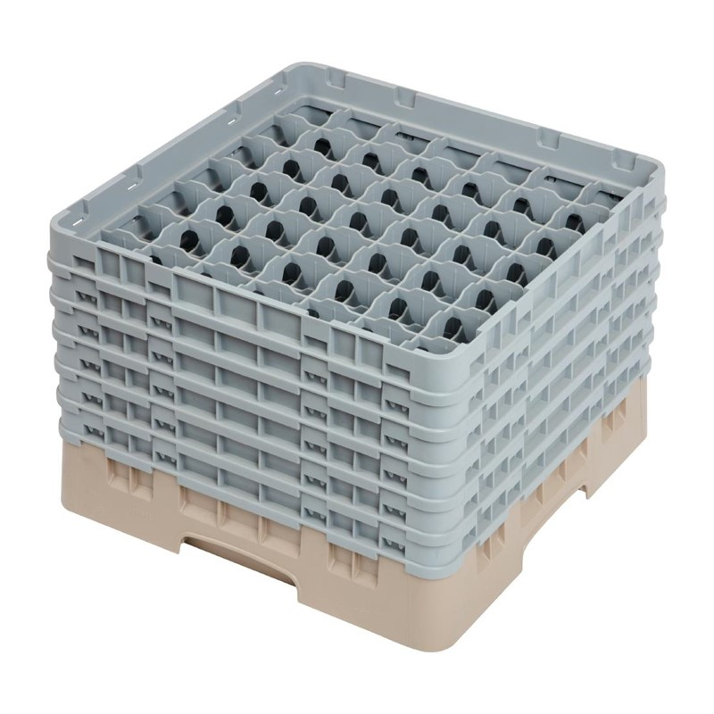 Cambro Camrack vaatwaskorf met 49 compartimenten max. glashoogte 29,8cm Cambro Camrack vaatwaskorf met 49 compartimenten max. glashoogte 29,8cm