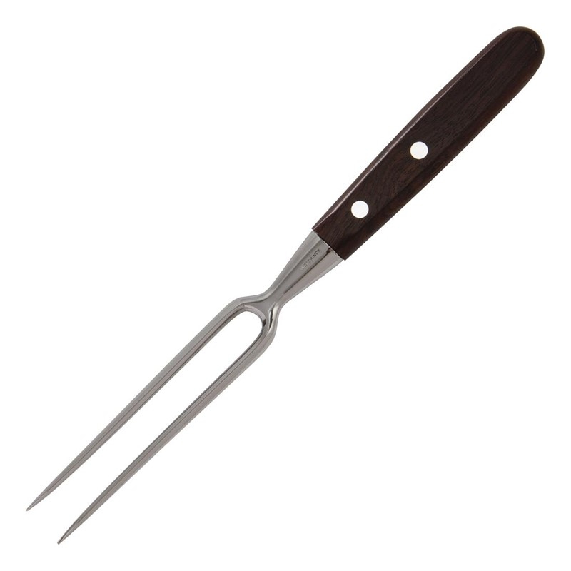 Victorinox vleesvork met houten heft 15cm Victorinox vleesvork met houten heft 15cm
