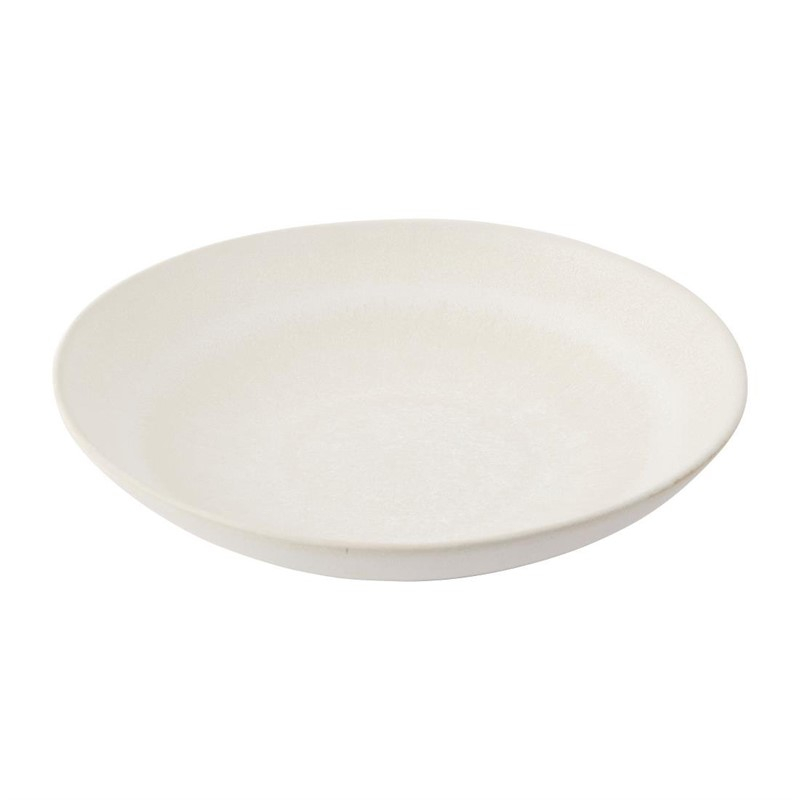 Olympia Build A Bowl platte kom wit 25x4,5cm (4 stuks) Olympia Build A Bowl platte kom wit 25x4,5cm (4 stuks)