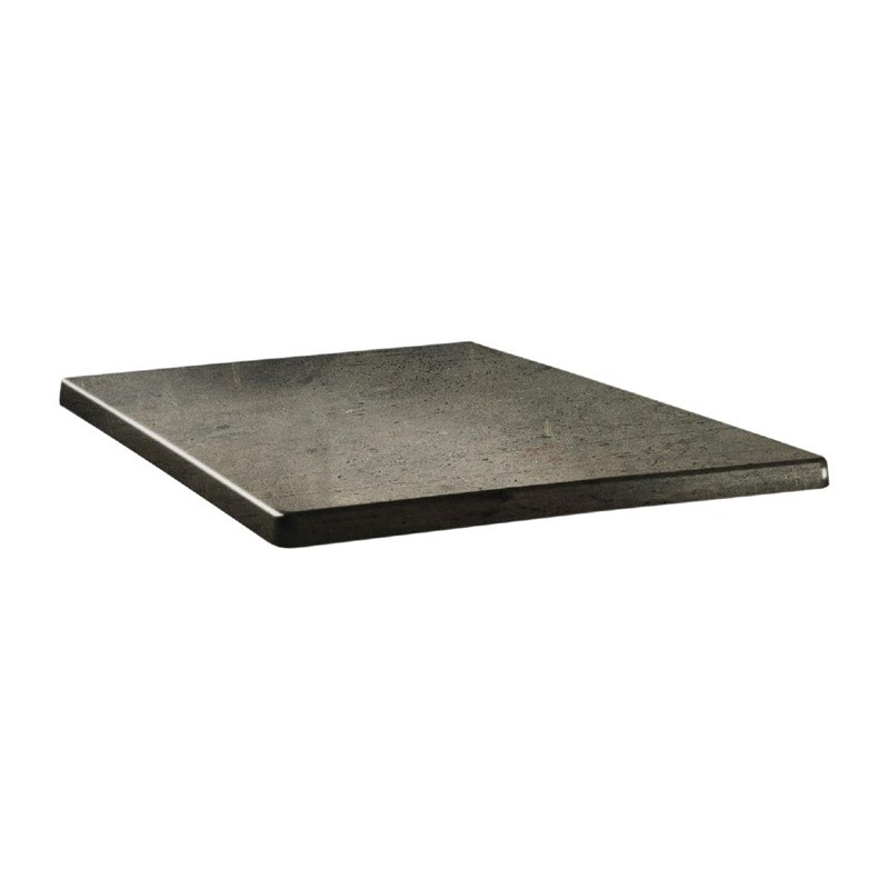 Topalit Classic Line vierkant tafelblad beton 60cm Topalit Classic Line vierkant tafelblad beton 60cm