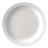 Olympia Kristallon Melamine Bord Met Smalle Rand 26,7cm (12 Stuks)