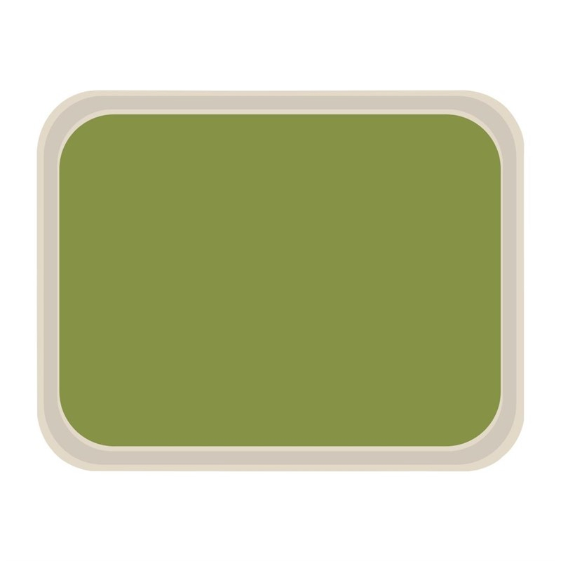 Roltex America polyester dienblad 46 x 36cm groen Roltex America polyester dienblad 46 x 36cm groen