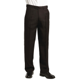 Heren Pantalon Zwart 42