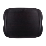 Roltex Wave Dienblad Donker Houtnerf 43x33cm