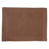 Olympia Pvc Geweven Placemats Bruin (4 Stuks)