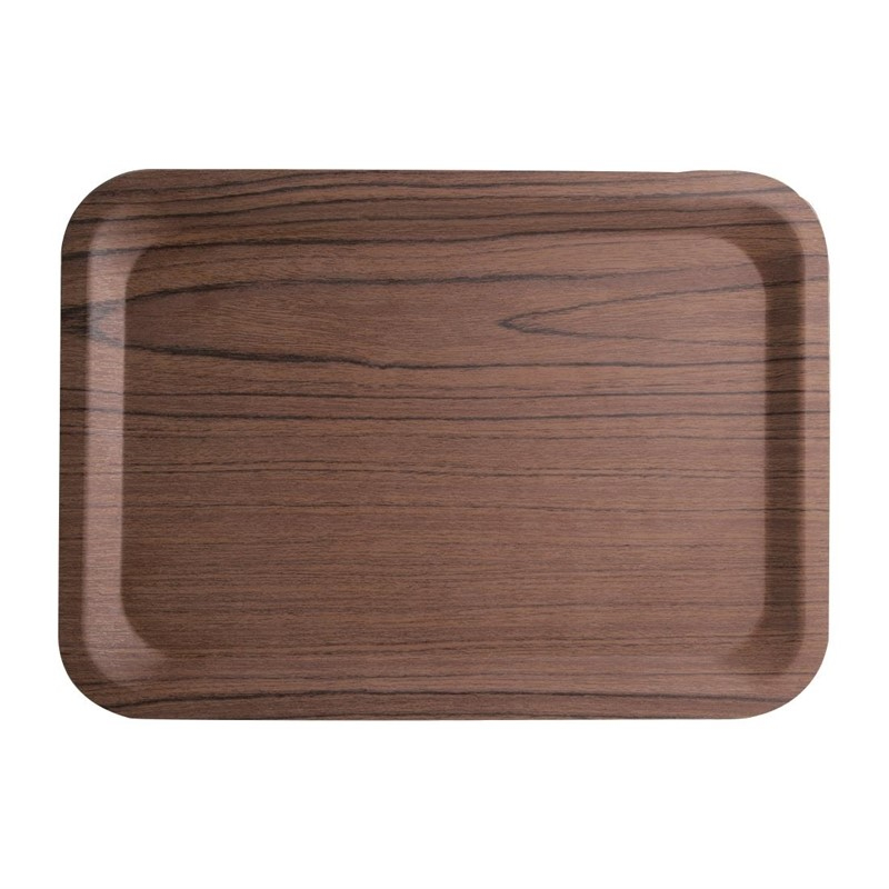 Olympia mahoniefineer dienblad 345x245mm Olympia mahoniefineer dienblad 345x245mm