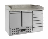 Pizzawerkbank 2 Deurs 6 Laden Pizzawerkbank 2 Deurs 6 Laden