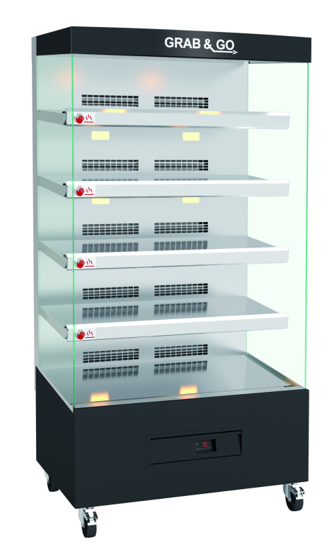SARO Zelfbediening verwarmde vitrines 1 zone - model 10MCV5LS SARO Zelfbediening verwarmde vitrines 1 zone - model 10MCV5LS