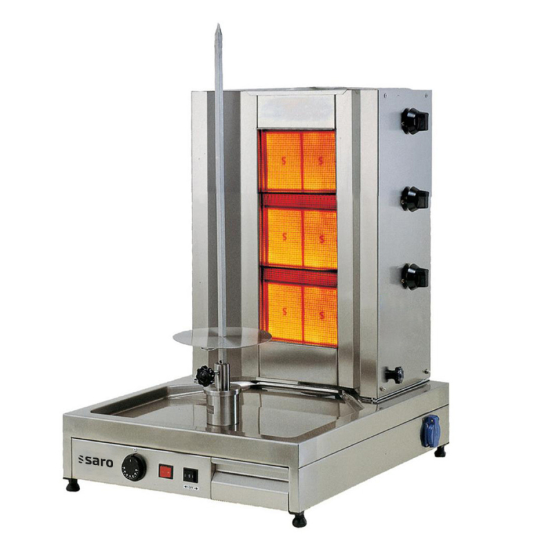 SARO gas kebab / gyros grill - model Tilla 3 SARO gas kebab / gyros grill - model Tilla 3