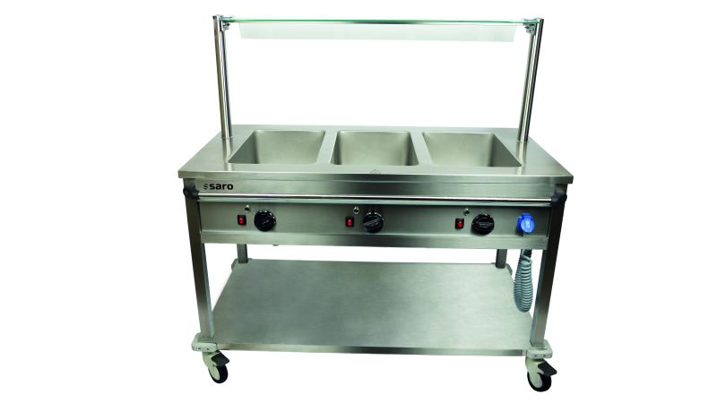 SARO Bain Marie trolley model BTS-2 SARO Bain Marie trolley model BTS-2