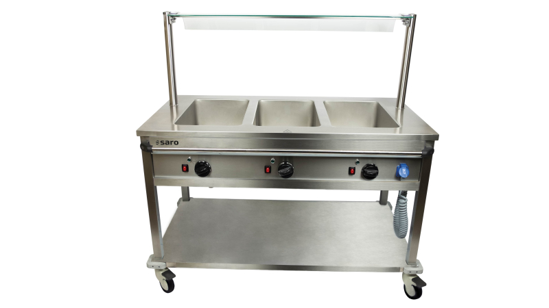SARO Bain Marie trolley model BTS-3 SARO Bain Marie trolley model BTS-3