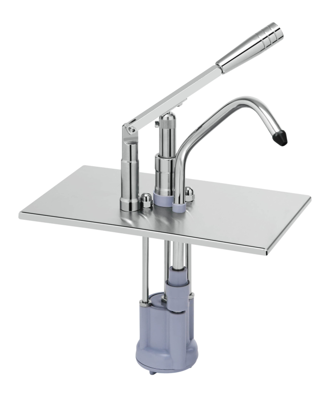 SARO GN deksel met pompkop (GN 1/3 1/4 1/6) model KD0214 SARO GN deksel met pompkop (GN 1/3 1/4 1/6) model KD0214