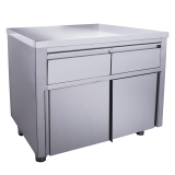 Saro Schuifdeurkast - 2 Lades 1000x700mm Saro Schuifdeurkast - 2 Lades 1000x700mm