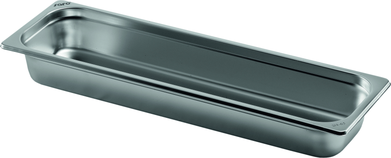 SARO Gastronormbak RVS model TOP LINE 2/4 D40mm SARO Gastronormbak RVS model TOP LINE 2/4 D40mm