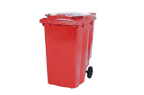 Saro 2 Wiel Grote Afvalcontainer Model Mgb 240 RO - Rood Saro 2 Wiel Grote Afvalcontainer Model Mgb 240 RO - Rood