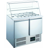 Saro Saladette Met Glas Opbouw Model ES 900 G Saro Saladette Met Glas Opbouw Model ES 900 G