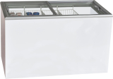 Saro Commerciële Vrieskist Met Glazen Schuifdeksel, Model Nova 53 Saro Commerciële Vrieskist Met Glazen Schuifdeksel, Model Nova 53