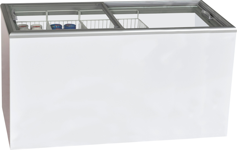 SARO commerciële vrieskist met glazen schuifdeksel, model NOVA 61 SARO commerciële vrieskist met glazen schuifdeksel, model NOVA 61