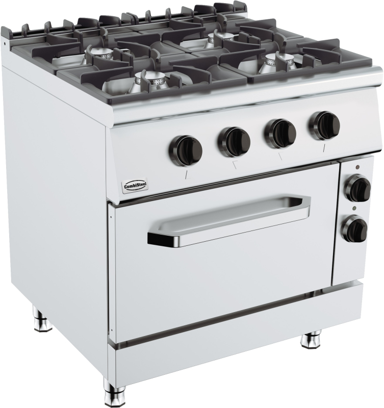 BASE 900 GASFORNUIS 4 BR. MET ELEKTRISCHE OVEN BASE 900 GASFORNUIS 4 BR. MET ELEKTRISCHE OVEN