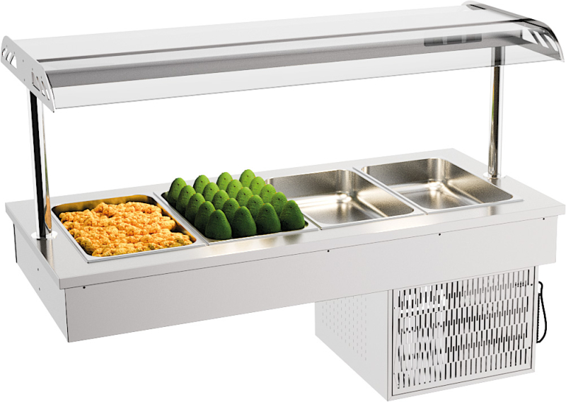 DROP-IN GEKOELDE BAK 4/1 DROP-IN GEKOELDE BAK 4/1