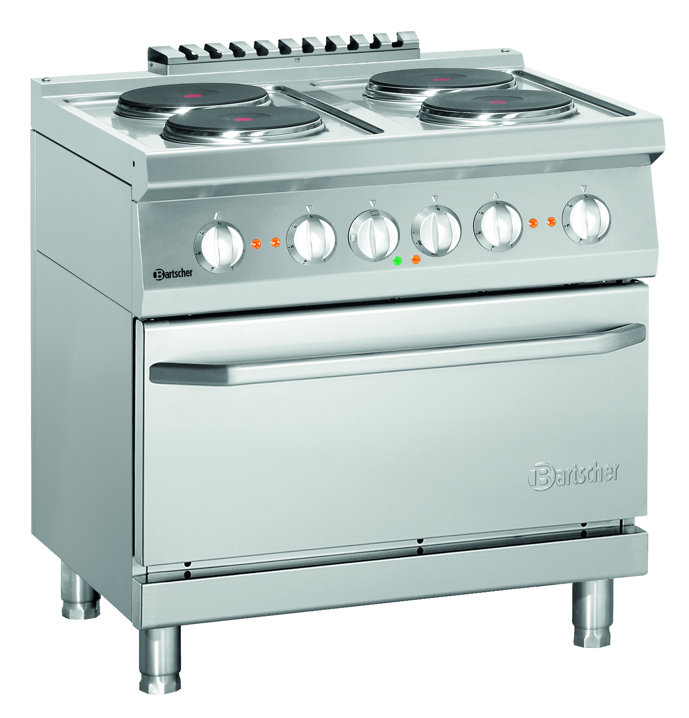 El. fornuis 700, B800, 4-pits, EO El. fornuis 700, B800, 4-pits, EO