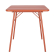 Bolero Terracotta vierkante stalen lattentafel - 700 mm Bolero Terracotta vierkante stalen lattentafel - 700 mm