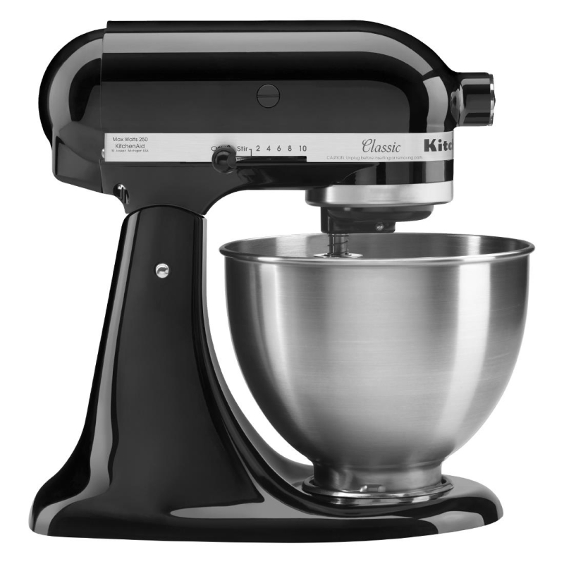 KitchenAid klassieke standmixer met kantelbare kop 4,3 liter 5K45SSEOB KitchenAid klassieke standmixer met kantelbare kop 4,3 liter 5K45SSEOB