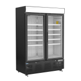 Polar G-series Staand Display Vriezer 920ltr Zwart
