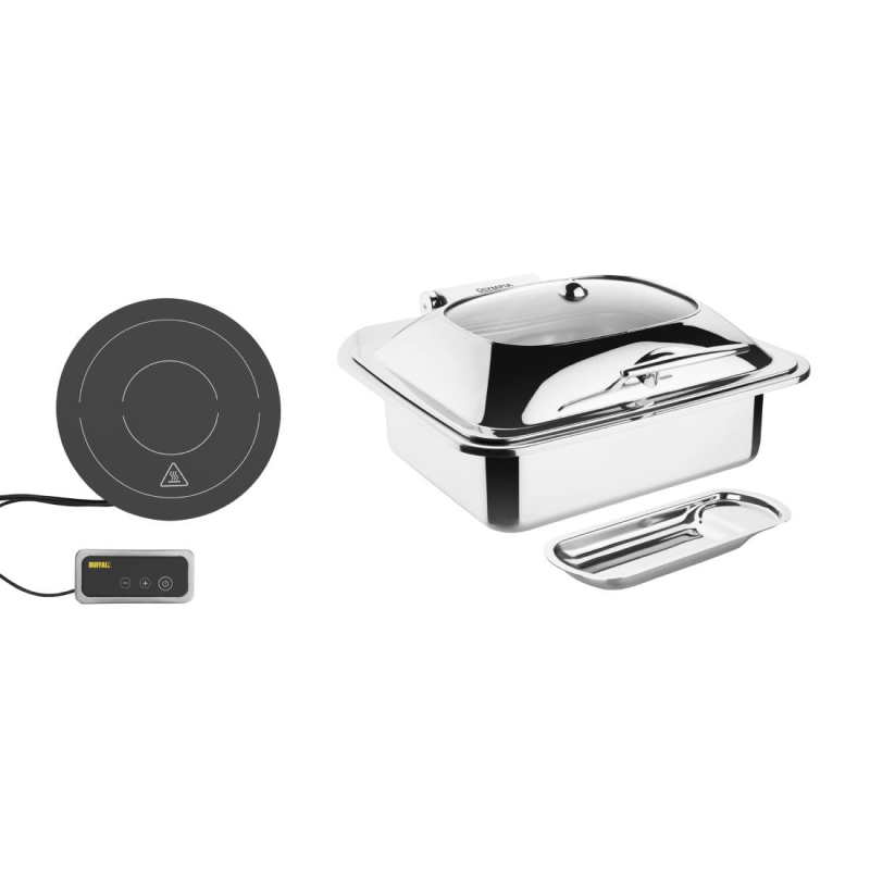 Olympia 1/2 inductieverwarmer en inductieverwarmerset Olympia 1/2 inductieverwarmer en inductieverwarmerset