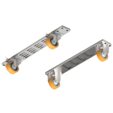 Kit 4 Wielen, 2 Met Rem + 2 Omega's Module 700