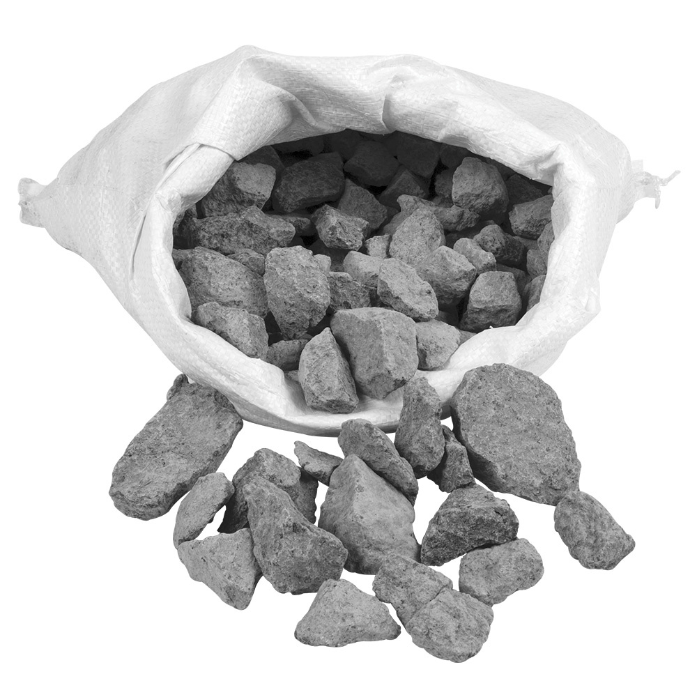 Zak lavasteen van 6kg (1/2 Module) Zak lavasteen van 6kg (1/2 Module)