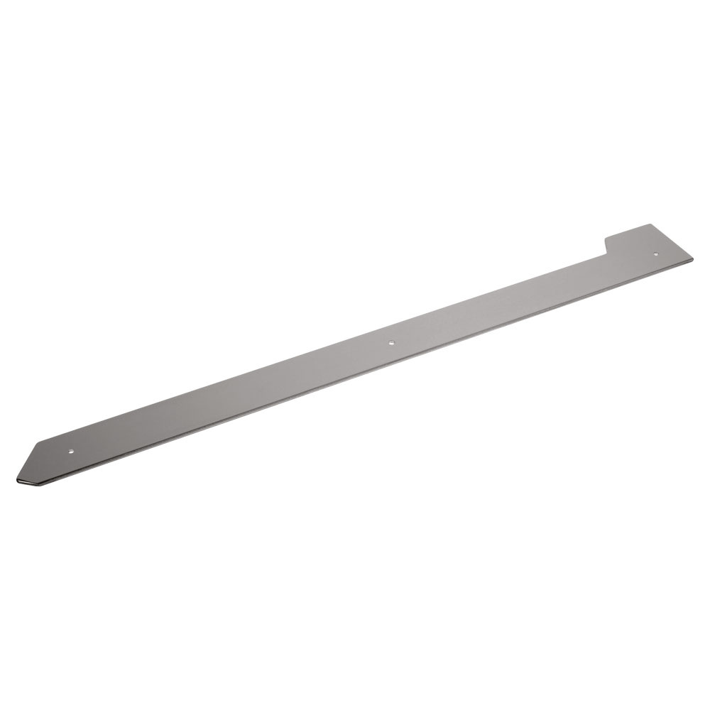 Zijdelinkse afwerking monoblok (links) Zijdelinkse afwerking monoblok (links)