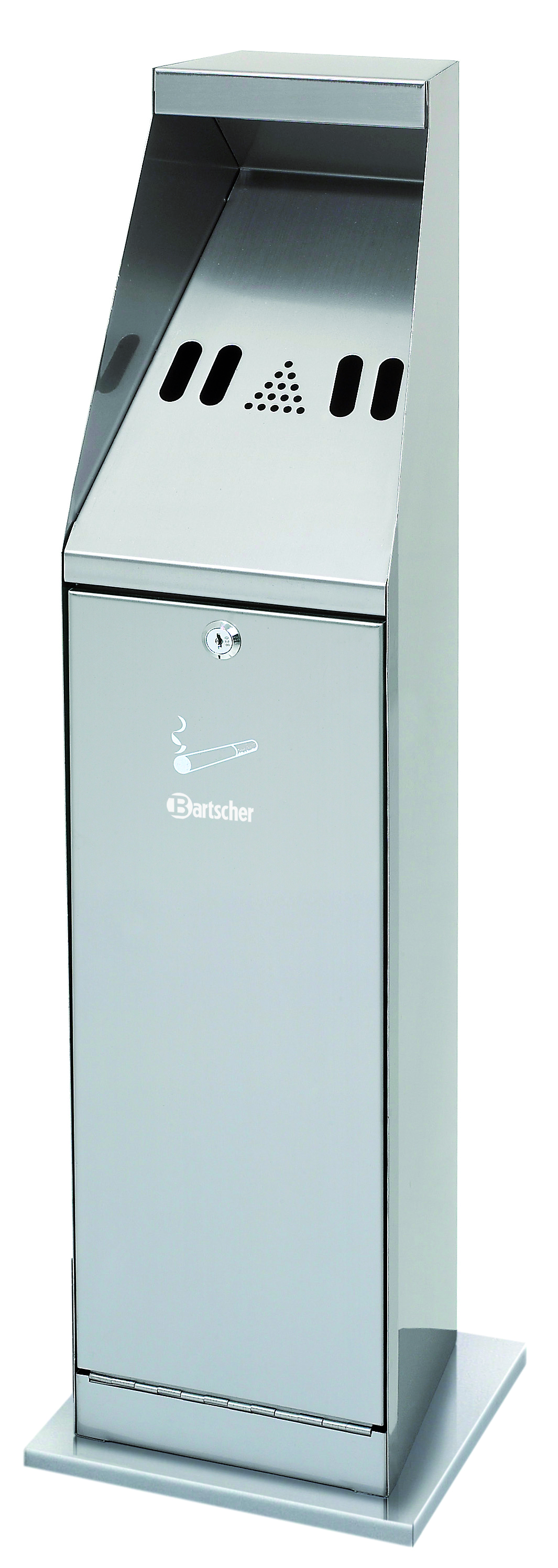 Staande asbak zilver Staande asbak zilver