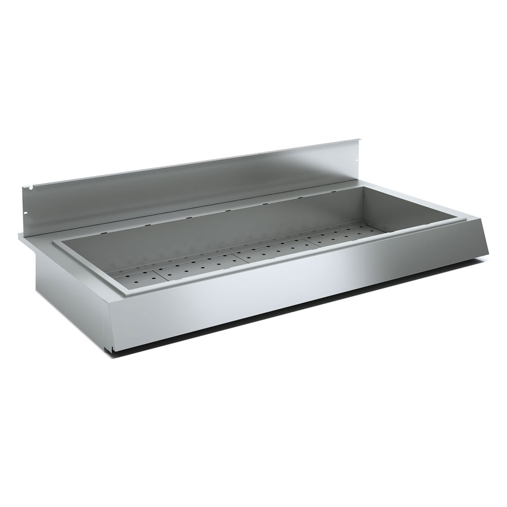 Optie : Bain-marie kuip met droge warmte 8x GN 1/1, H150mm Optie : Bain-marie kuip met droge warmte 8x GN 1/1, H150mm