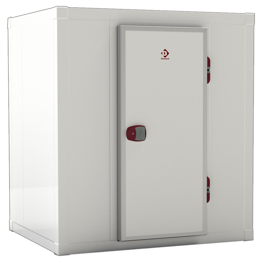 Kamer ISO 80, afm. int. 1830 x 1830 xh 2030 mm (6,8 m³) Kamer ISO 80, afm. int. 1830 x 1830 xh 2030 mm (6,8 m³)