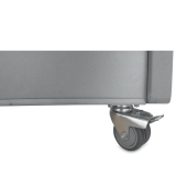 Optie: Frame op 6 Wielen, Waarvan 2 Met Rem