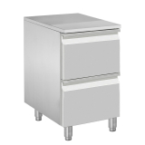 Meubel Voor Deegbollen,  2 Neutrale Laden (8x Bakken 600x400)