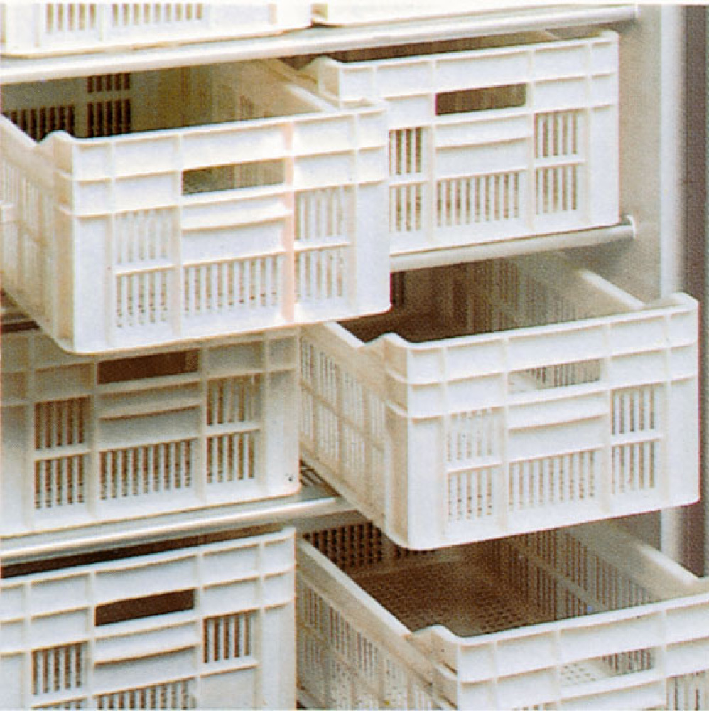 Kit bestaande uit 3 bakken van polyethyleen 500x300xh175 mm Kit bestaande uit 3 bakken van polyethyleen 500x300xh175 mm