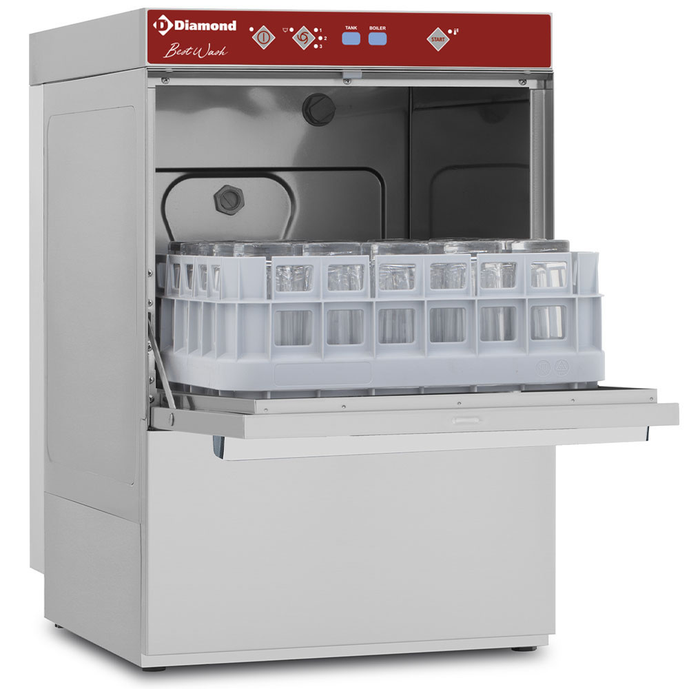 Glazenwasser, mand 400x400 mm Glazenwasser, mand 400x400 mm