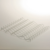 Schuine geplaatste scheiding voor koffietassen, Rilsan Schuine geplaatste scheiding voor koffietassen, Rilsan