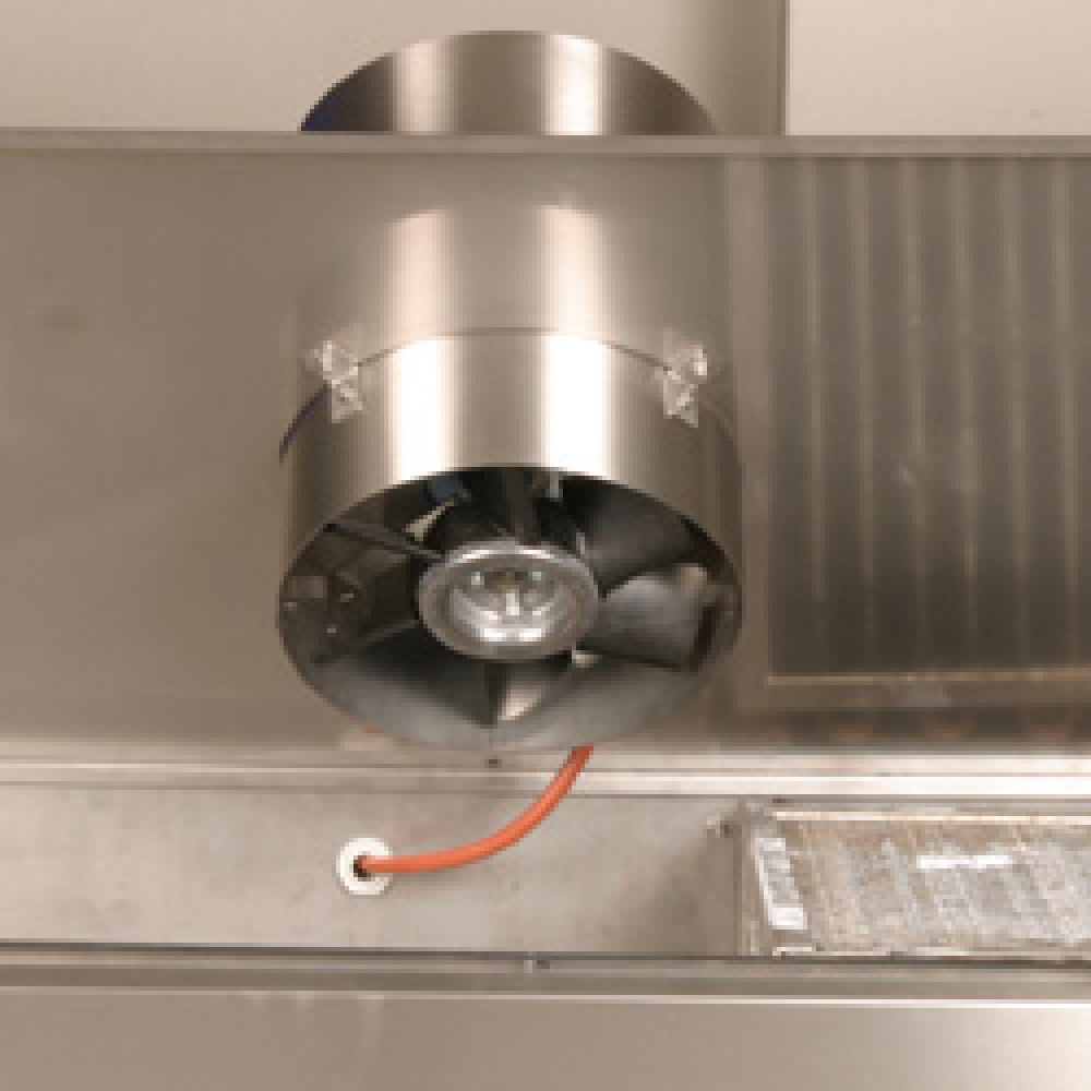 Extractiesysteem (700 m3/h) Extractiesysteem (700 m3/h)