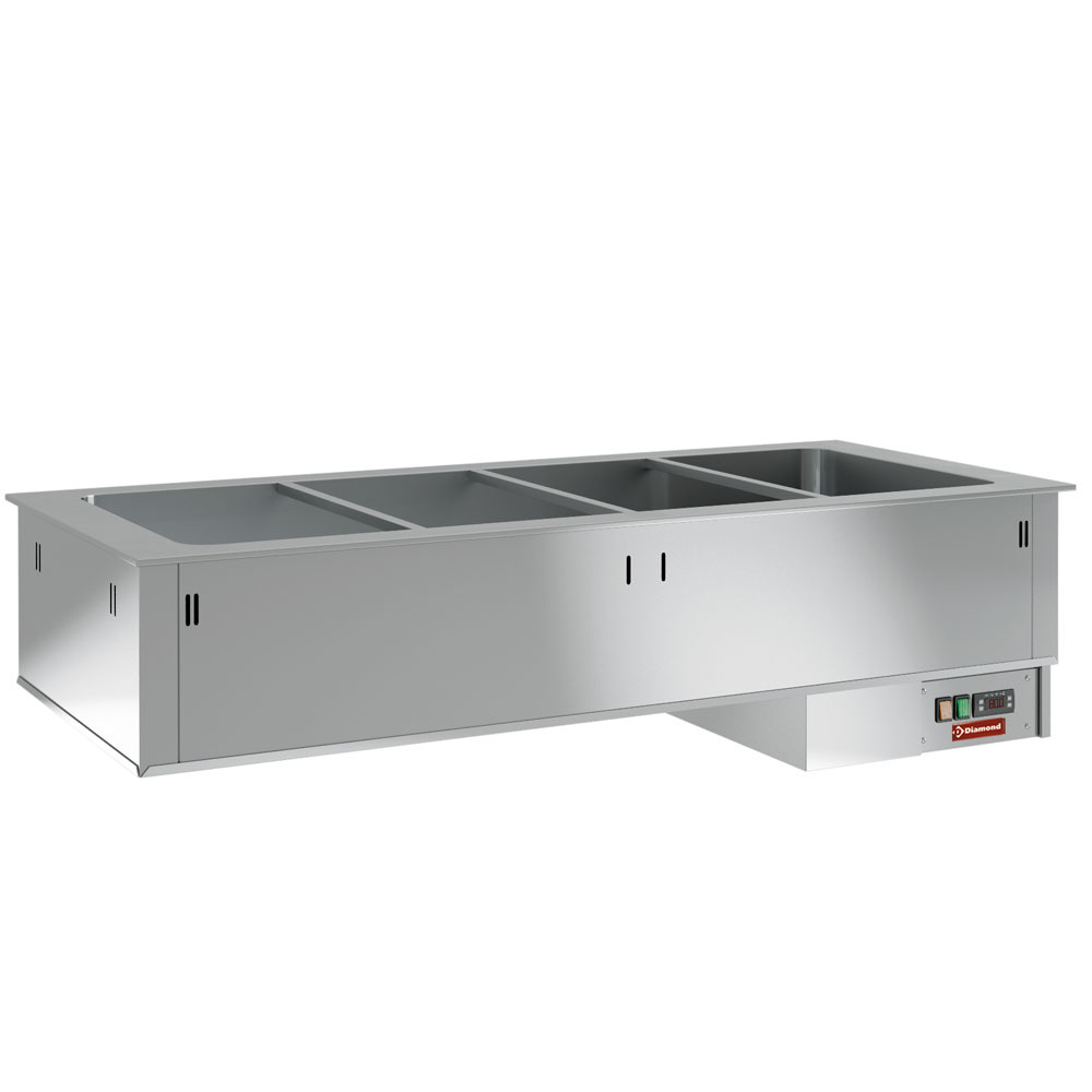 Bain-marie element, kuip 4x GN 1/1 Bain-marie element, kuip 4x GN 1/1