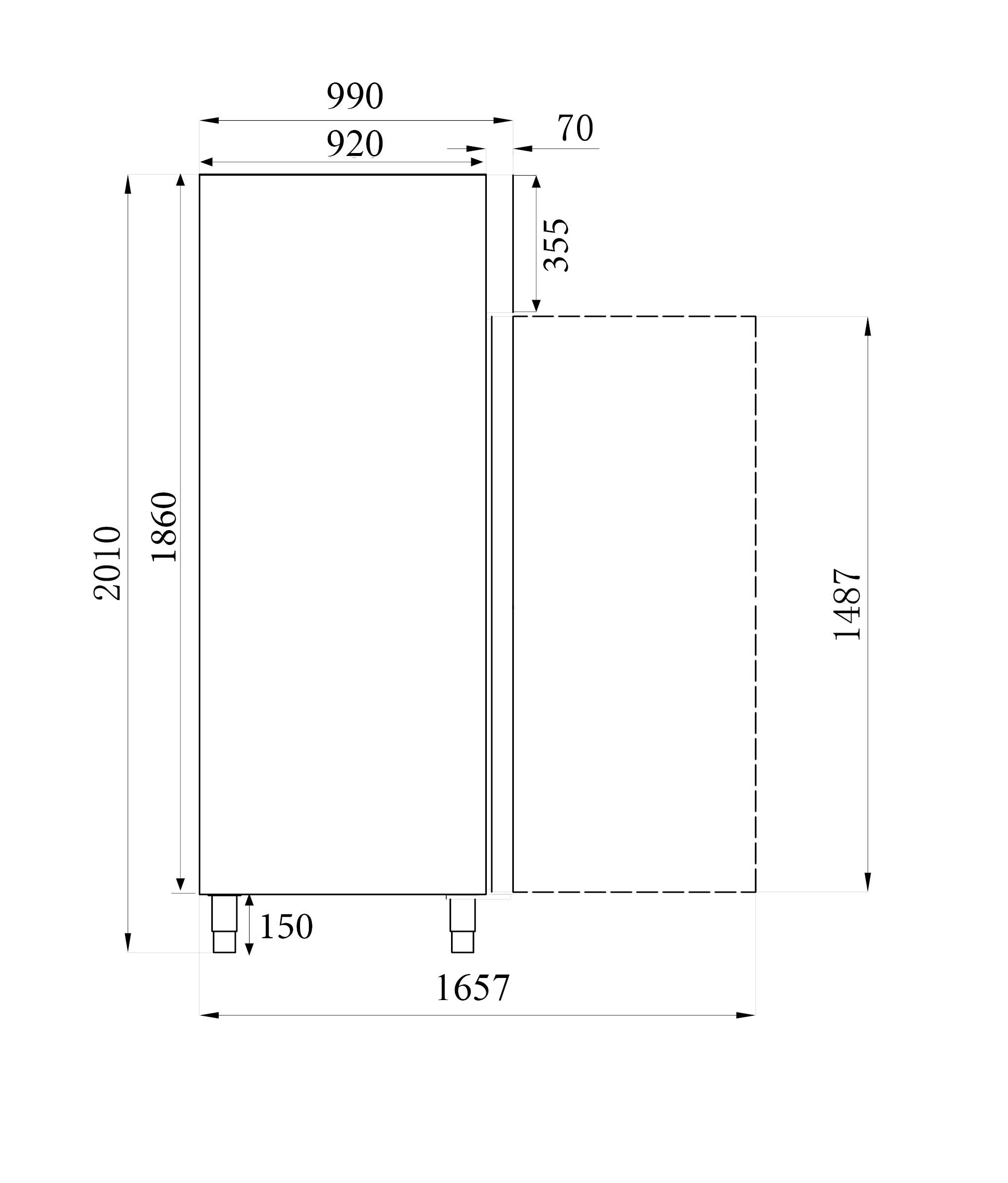 Bakkerskoelkast Bakkerskoelkast